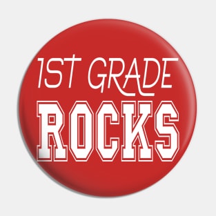 1st Grade Rocks Pin