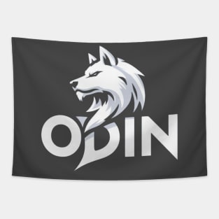 Odin The White Swiss Shepherd Tapestry
