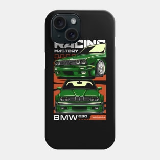 Bmw E30 Racing Mastery Phone Case