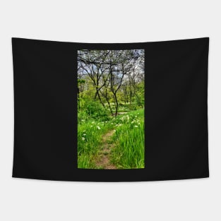 Green garden Tapestry