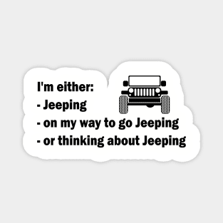 Thinking about Jeeping Magnet