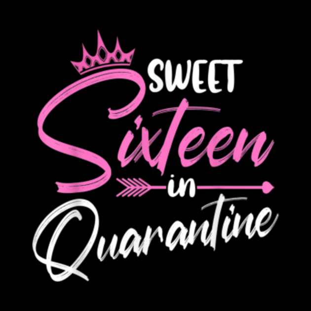 Download Sweet 16 in Quarantine Gifts Funny 16th Birthday ...