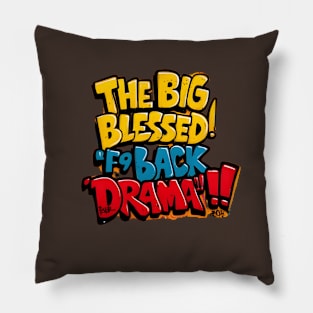 F9 Black drama Pillow