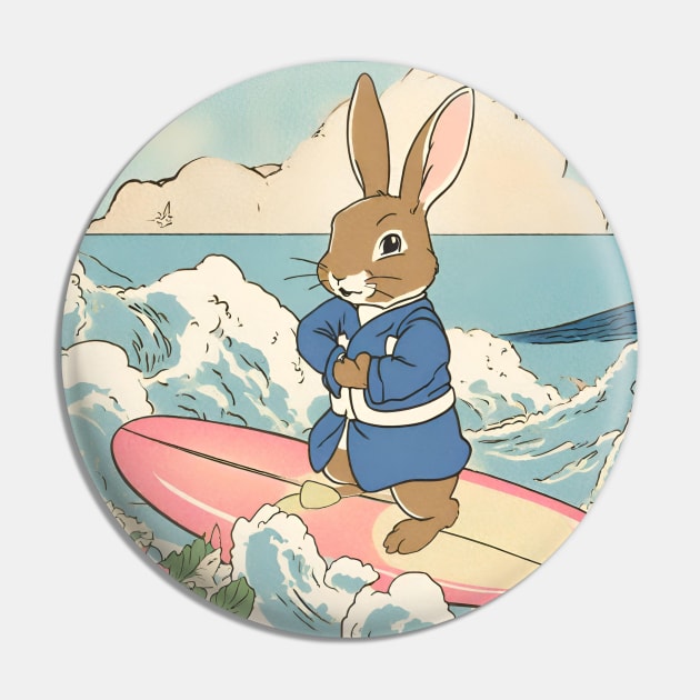 Funny Surfer Doing Surf Tricks on Surfboard Best Summer Surf Beach Guy Pin by wigobun