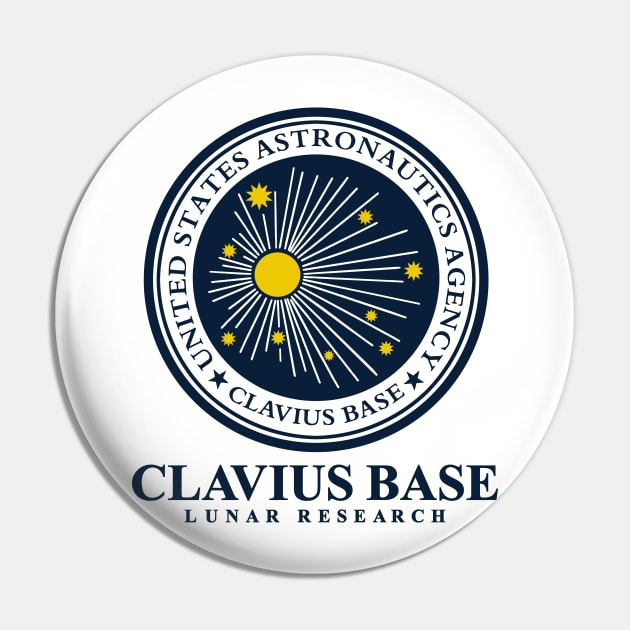 Clavius Base Lunar Research 2001 A Space Odyssey Pin by Anthonny_Astros