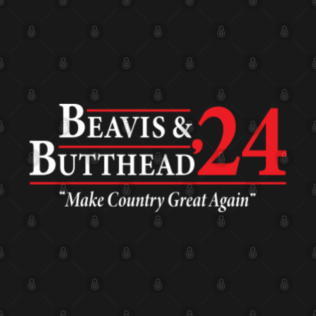 Beavis And Butthead 2024 Election Beavis And Butthead TShirt