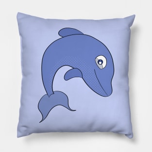 A smiling dolphin Pillow