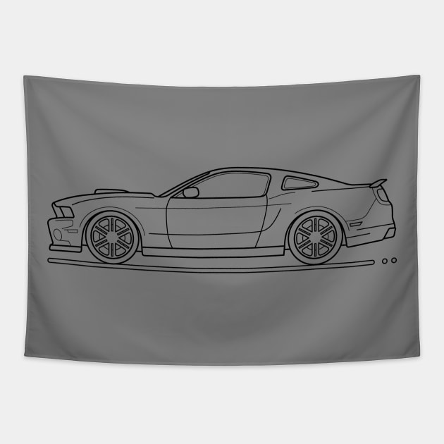 super car 500 B Tapestry by garistipis