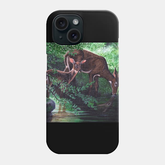 Peacefulness at the Stream Phone Case by Matt Starr Fine Art