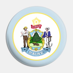 State of Maine Pin