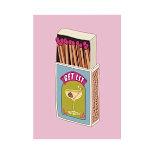 Get Lit Vintage Matchbox T-Shirt