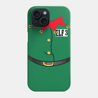 Christmas Family "Elf 3" Photo Design Shirt Phone Case