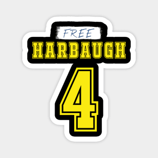 Free Harbaugh Magnet