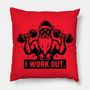Santa's Workout Pillow