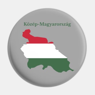 Central Hungary Region Pin