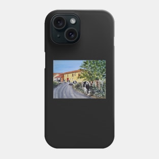 Cows on the Camino de Santiago Phone Case