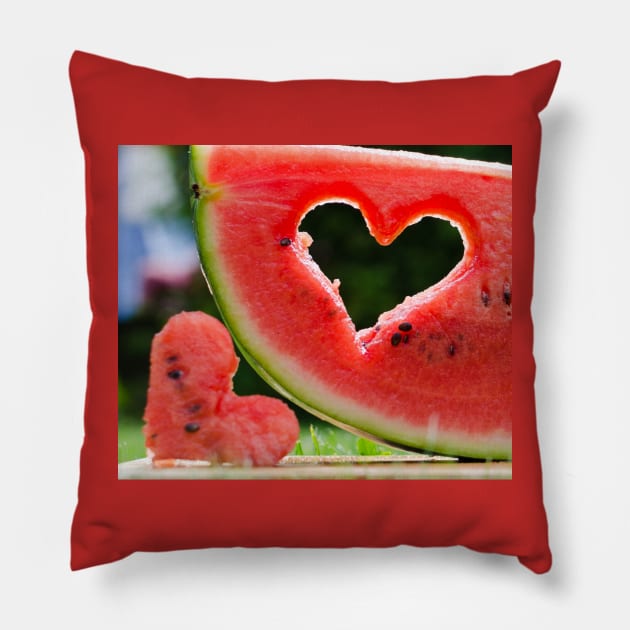 Watermelon Pillow by daghlashassan