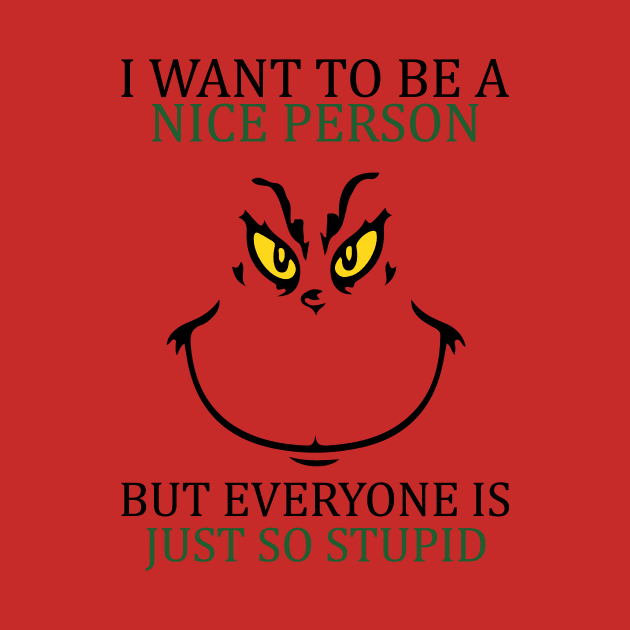 i want to be a nice person but everyone so stupid by IRIS