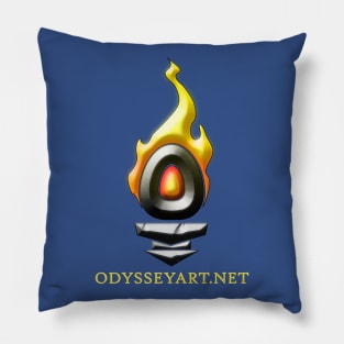 Odyssey Torch Icon Pillow