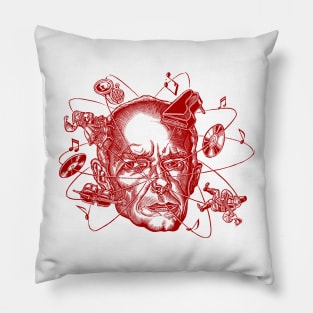 Atomic Béla Bartók (red) Pillow