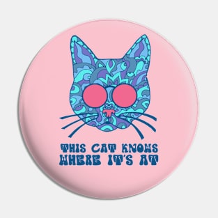 Funky Cat Pin