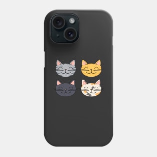 Smiling Cats Phone Case