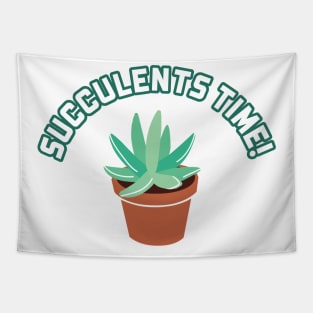Succulents Time Tapestry