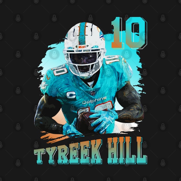 Tyreek Hill by Aloenalone