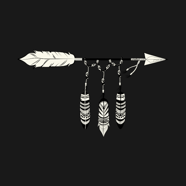 Arrow I Indigenous I Native American by Shirtjaeger