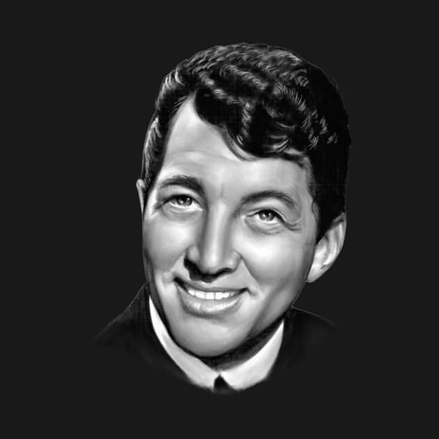 The portrait of Dean Martin by JoanTatley