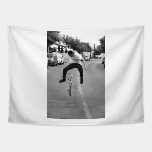 B/w skate 2 Tapestry