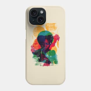 Nina Simone halftone graphic Phone Case