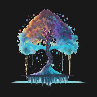 Sacred Roots: Uniting All Beings through the Tree of Life T-Shirt