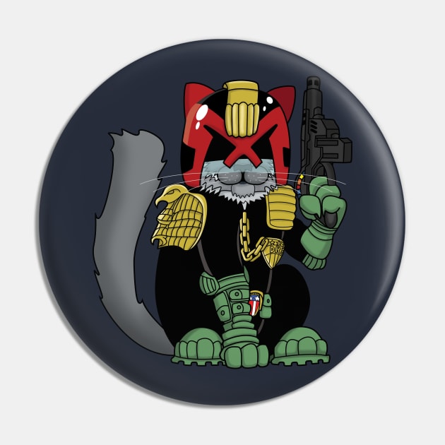 Mort Dredd - Cat Dredd - The PAW is the law! Pin by TwistedKoala