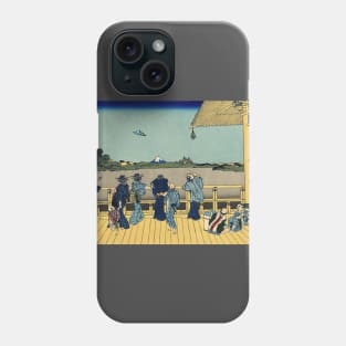 Mt. Fuji Hokusai UFO Phone Case