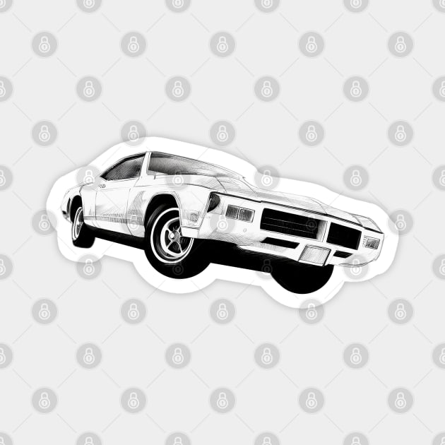 Buick Riviera - Second Generation Magnet by CarTeeExclusives