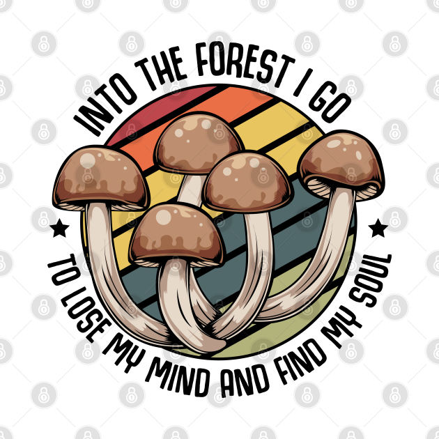 Discover Mushroom Fungal - Mushroom - T-Shirt