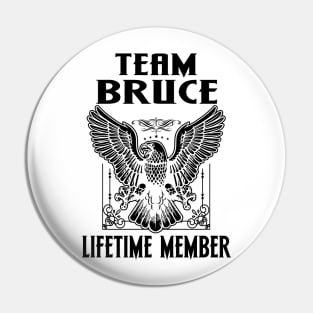 Bruce Family name Pin