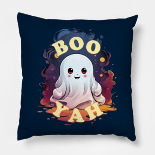 Kawaii Ghost Booyah Pillow