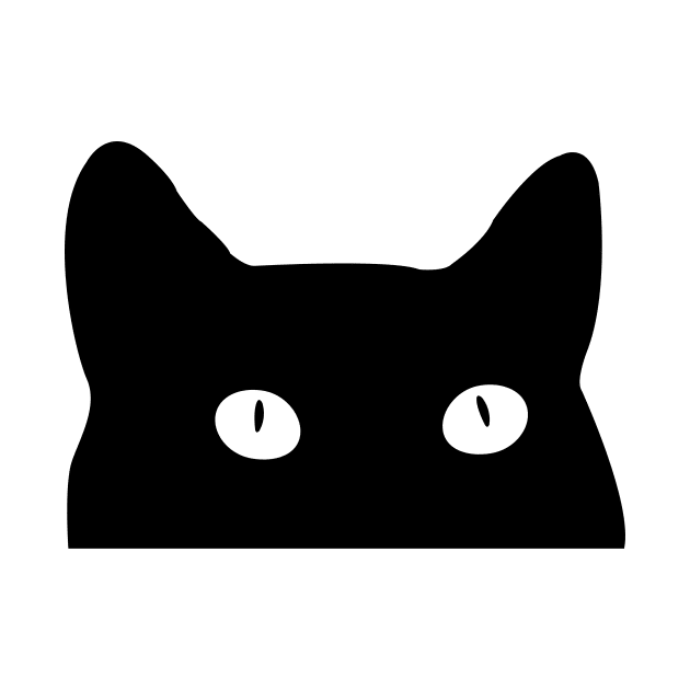 Peeking Black Cat by Dexter Lifestyle