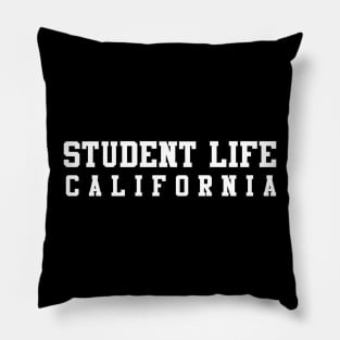 Student Life In California USA Pillow