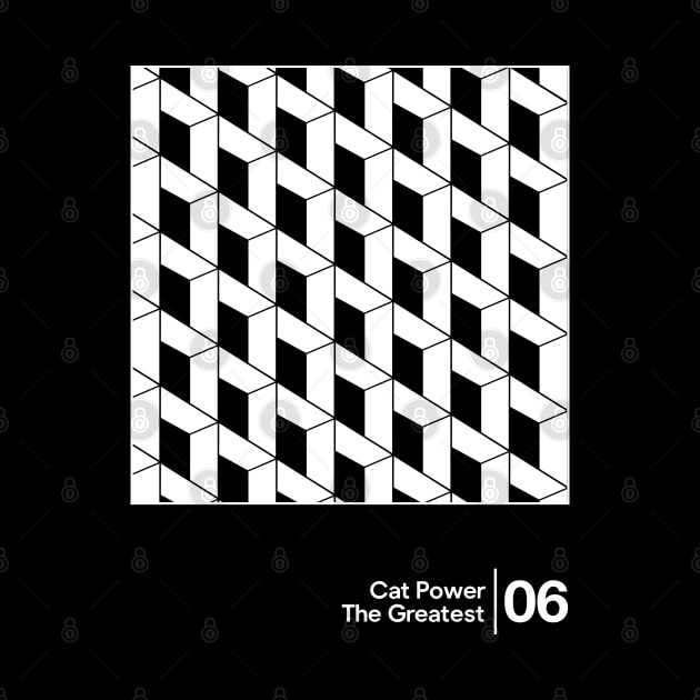 Cat Power - The Greatest / Minimalist Artwork Design by saudade