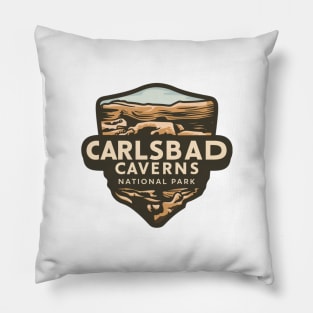 Carlsbad Caverns National Park Emblem Pillow