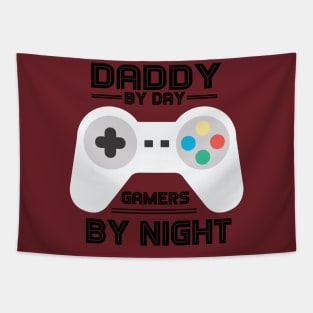 DADDY BY DAY GAMERS BY NIGHT Tapestry