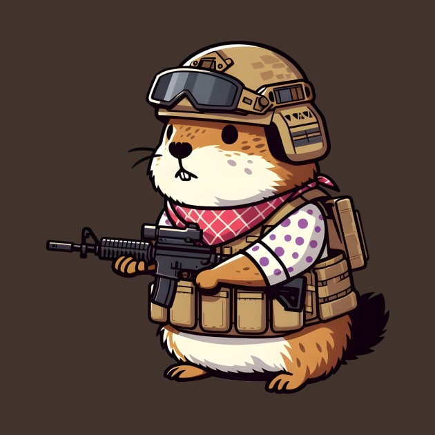 Tactical Groundhog by Rawlifegraphic