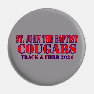 SJB Cougars T&F 2024 Pin