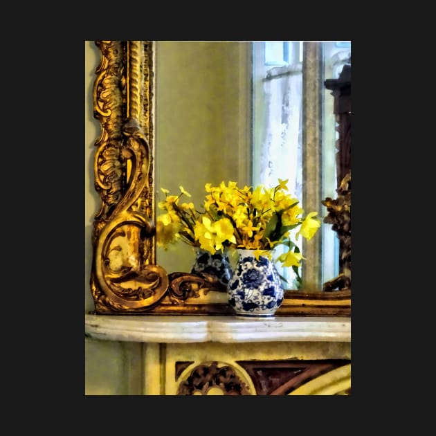 Daffodils on Mantelpiece by SusanSavad