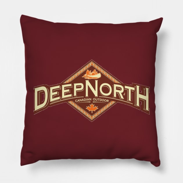 Deep North Canadian Outdoor Pillow by TBM Christopher