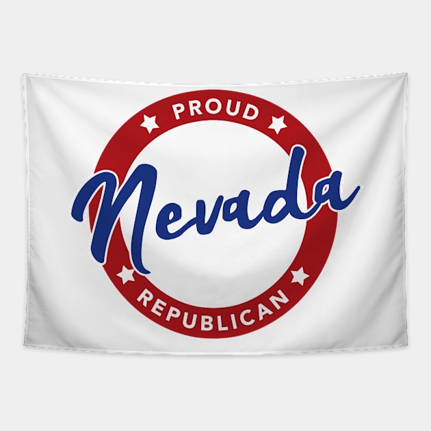 Proud Nevada Republican Tapestry by InspiredQuotes