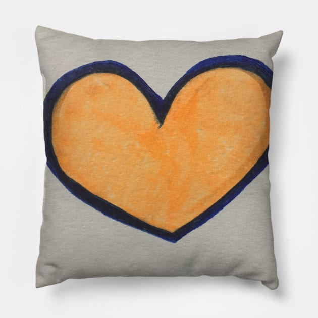 Heart. Pillow by Radrenart